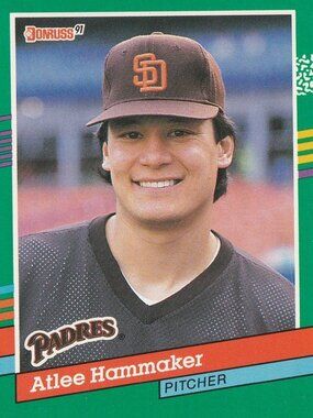 Atlee Hammaker - Donruss 91 Baseball Card